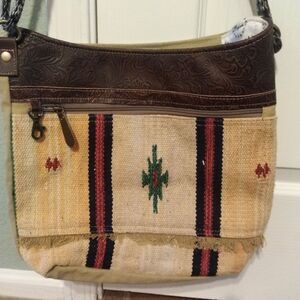 Myra Bag Crossbody Canvas Southwestern